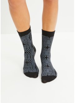 Ponožky (4 ks v balení) s dárkovým přáním, s organickou bavlnou, bpc bonprix collection