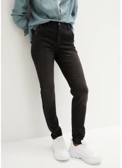 Strečové termo džíny s flísovou podšívkou a prodlužujícími švy, bpc bonprix collection