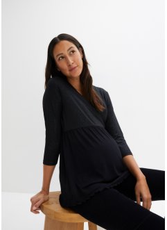 Těhotenské triko s lesklým efektem, bpc bonprix collection
