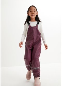 Dětské termo kalhoty, do deště, s laclem, bpc bonprix collection