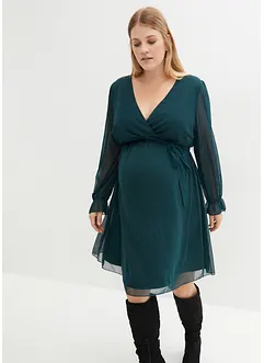 Těhotenské a kojicí šaty s ozdobnou mašličkou, bonprix