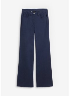 Strečové kalhoty High Waist, široké nohavice, bpc bonprix collection