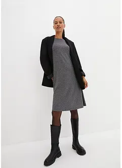 Šaty z Punto di Roma z viskózové směsi s žakárovým vzorem, bonprix