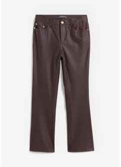 Lesklé strečové kalhoty Bootcut, bpc selection
