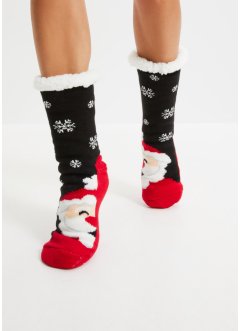 Heboučké ponožky s medvídkovou podšívkou, bpc bonprix collection