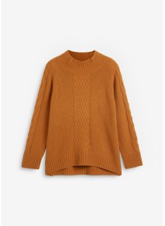 Oversize vlněný svetr s podílem Good Cashmere Standard®, bonprix PREMIUM