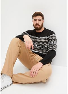 Svetr s kulatým výstřihem, Regular Fit, bpc bonprix collection