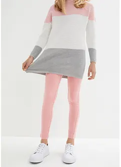 Legíny z elastické směsi s organickou bavlnou (3 ks v balení), bonprix