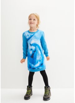 Dívčí mikinové šaty, z organické bavlny, bpc bonprix collection