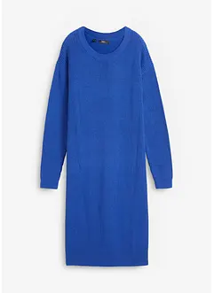 Oversized pletené šaty z žebrového materiálu, bonprix