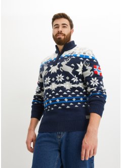 Norský svetr s límečkem na zip, bpc selection