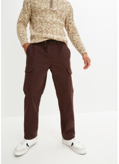 Strečové termo kalhoty bez zapínání, Regular Fit Straight, bpc bonprix collection