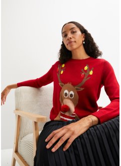 Vánoční svetr "Sob", bpc bonprix collection