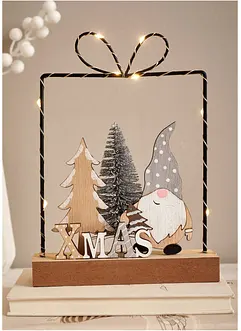 LED dekorativní předmět skřítek a jedlička, bonprix