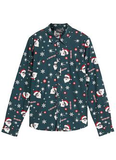 Chlapecká košile s vánočním motivem, Slim Fit, bpc bonprix collection
