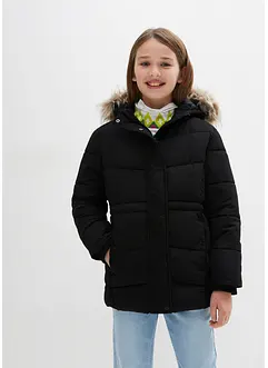 Dívčí zimní parka s kapucí, bonprix