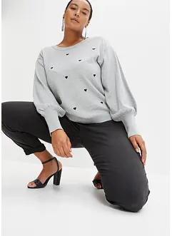 Svetr z jemné pleteniny z viskózové směsi, bonprix