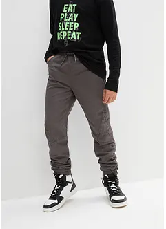 Termo džíny bez zapínání, Regular Fit, s žerzejovou podšívkou, bonprix