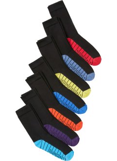 Ponožky se jmény dnů (7 párů), bpc bonprix collection