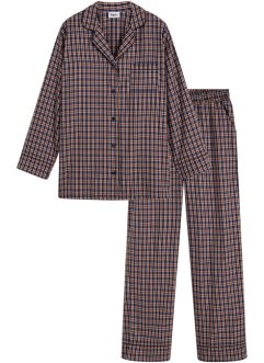 Tkané pyžamo Oversized s knoflíky, bpc bonprix collection