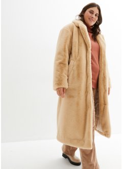Oversized kabát s límcem s klopami, bpc bonprix collection