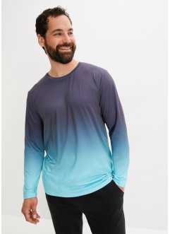 Sportovní funkční triko s přechodem barev, dlouhý rukáv, bpc bonprix collection