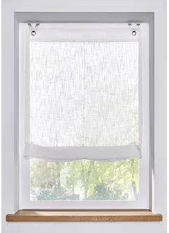 Zavazovací roleta ve lněném vzhledu, bonprix