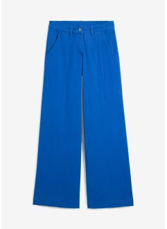 Široké twilové kalhoty z organické bavlny, bpc bonprix collection