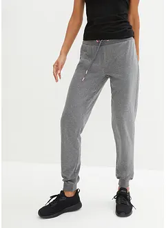 Joggingové kalhoty s náplety, bonprix