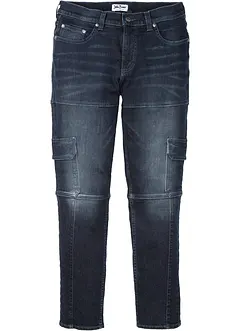 Strečové cargo džíny Slim Fit, Straight, bonprix