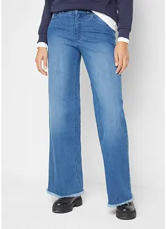 Wide Leg džíny High Waist, bonprix