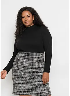 Minišaty ze splývavé směsi s viskózou, bonprix