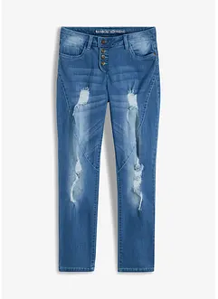 Džíny Boyfriend, Mid Waist, bonprix