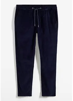 Manšestrové kalhoty bez zapínání, Regular Fit, Straight, bonprix