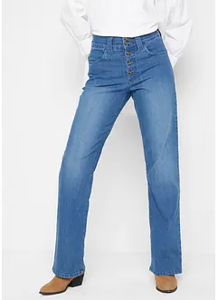 Strečové džíny Straight, High Waist, bonprix
