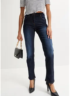 Strečové džíny Mid Waist, Straight, bonprix