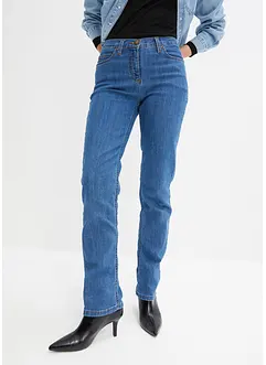 Strečové džíny Mid Waist, Straight, bonprix