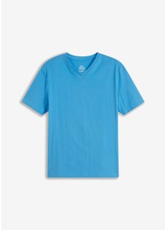 Essentials tričko beze švů s výstřihem do V, organická bavlna, bpc bonprix collection