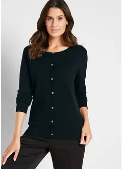 Přiléhavý kabátek z jemné pleteniny, bonprix