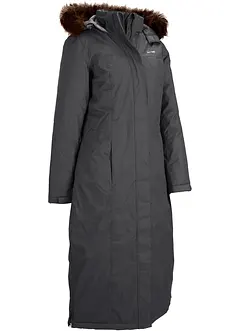 Nepromokavý outdoorový kabát s umělou kožešinou, bonprix