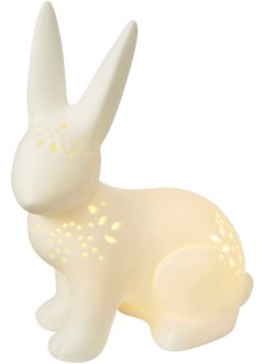 LED dekorativní figurka zajíček s raženým vzorem, bpc living bonprix collection