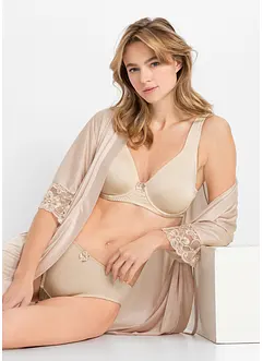 Hladká podprsenka s kosticemi a s lesklým efektem (2 ks), bonprix