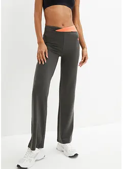 Bavlněné sportovní kalhoty, Bootcut (2 ks v balení), bonprix