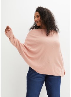 Oversize svetr s asymetrickým lemem, BODYFLIRT