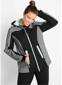 Softshellová bunda s reflexními detaily, bonprix