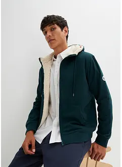 Termo mikina s hebkou flísovou podšívkou, bonprix