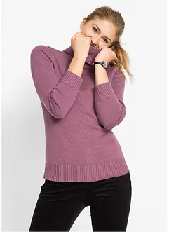 Svetr s rolákovým límcem, bonprix