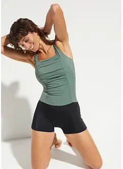 Jednodílné plavky s nohavičkami, bonprix