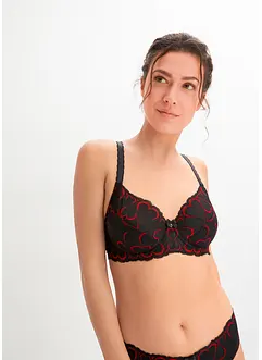 Podprsenka s kosticemi a jemnou krajkou, bonprix