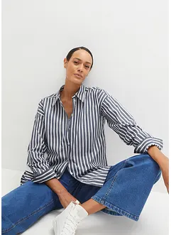 Košilová halenka, oversize, bonprix